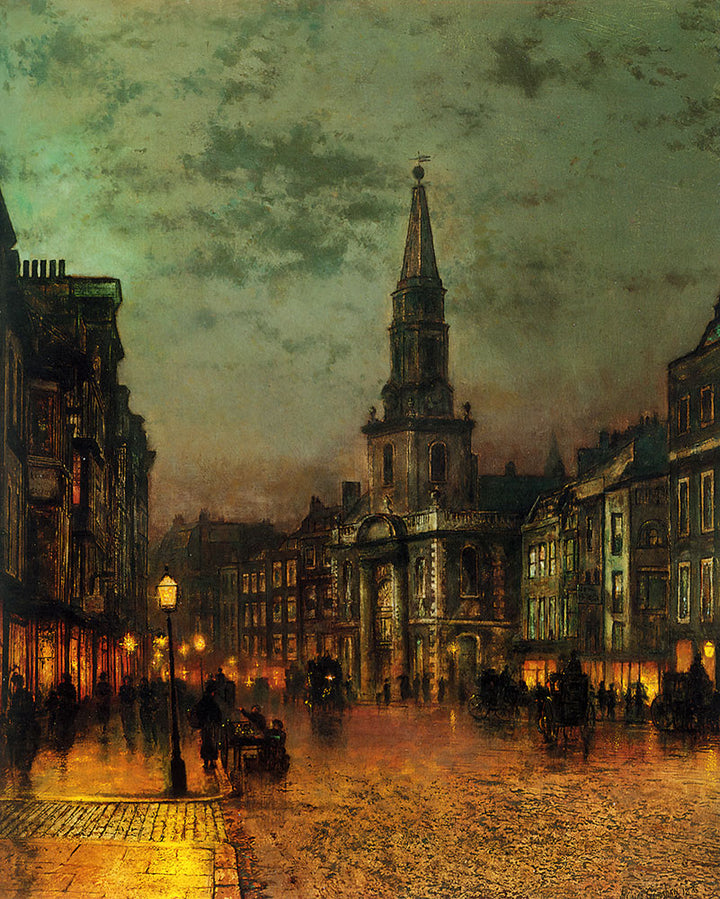 Blackman Street London by John Atkinson Grimshaw - Art Print - Zapista