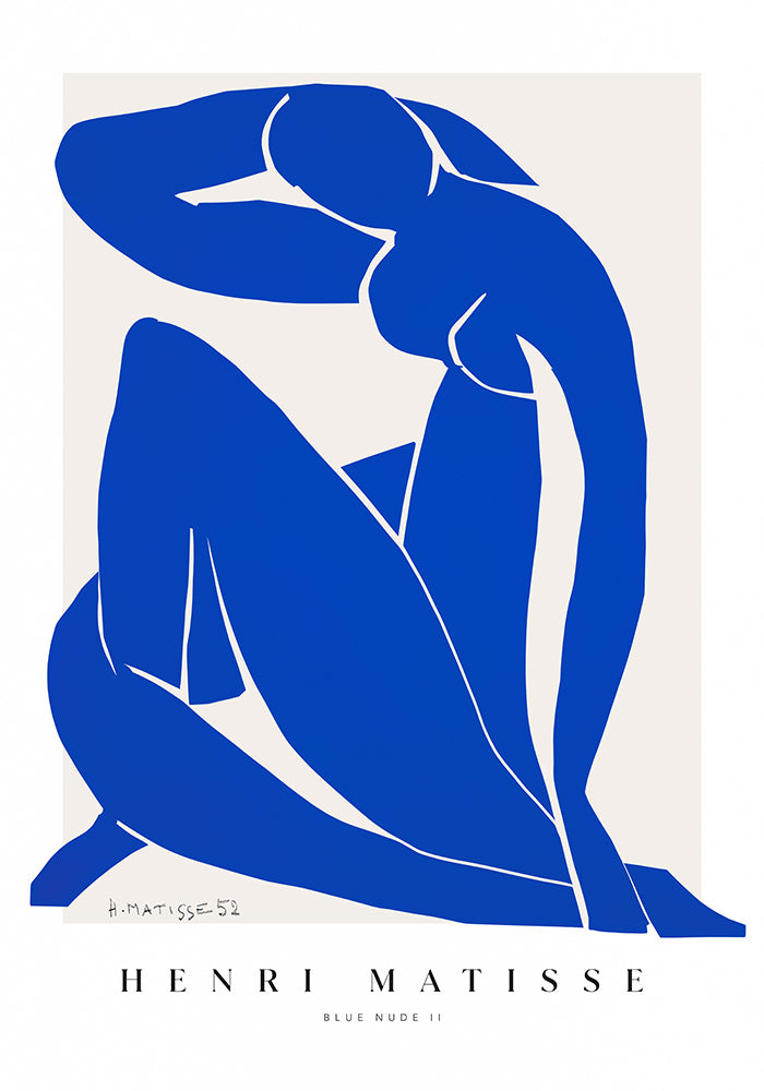 Blue Nude II by Henri Matisse - Art Print - Zapista