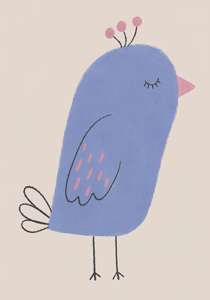 Blue Dreamer - Art Print - Zapista