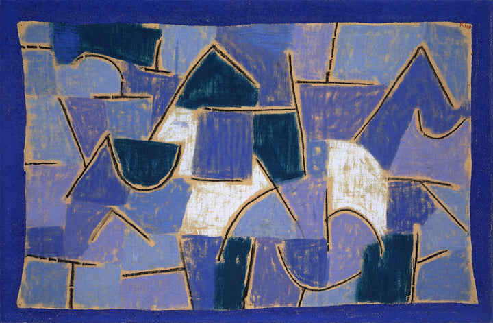 Blue Night by Paul Klee - Art Print - Zapista