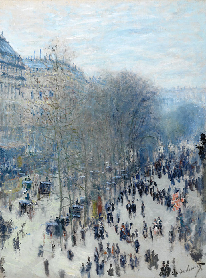 Boulevard des Capucines by Claude Monet - Art Print - Zapista