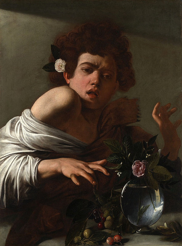 Boy Bitten by a Lizard by Caravaggio - Art Print - Zapista