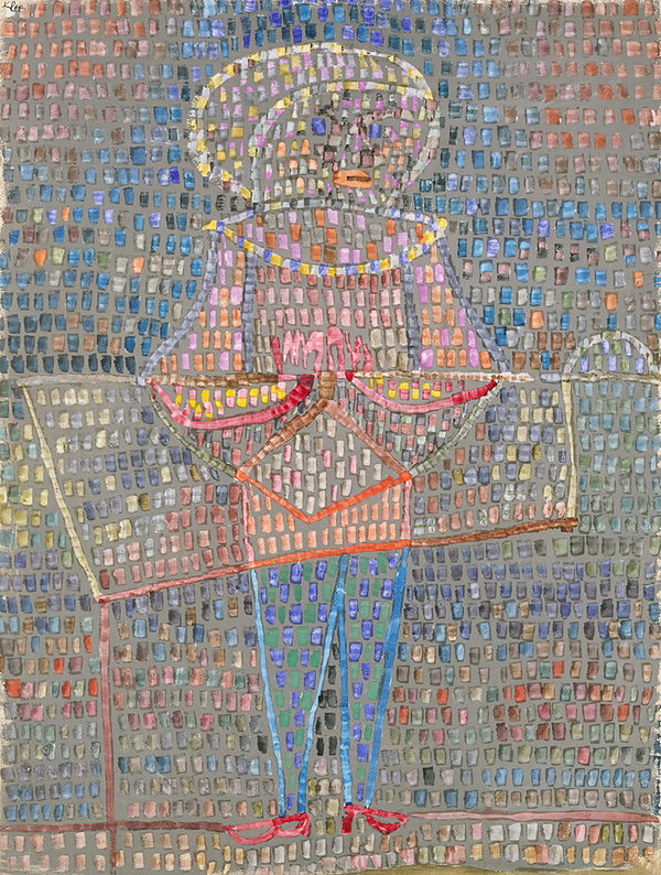 Boy in Fancy Dress by Paul Klee - Art Print - Zapista