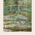 Bridge over a Pond of Water Lilies by Claude Monet - Art Print - Zapista