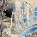 Angel of the Divine Presence Bringing Eve to Adam by William Blake - Art Print - Zapista