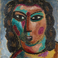 Brown Curls by Alexej von Jawlensky - Art Print - Zapista
