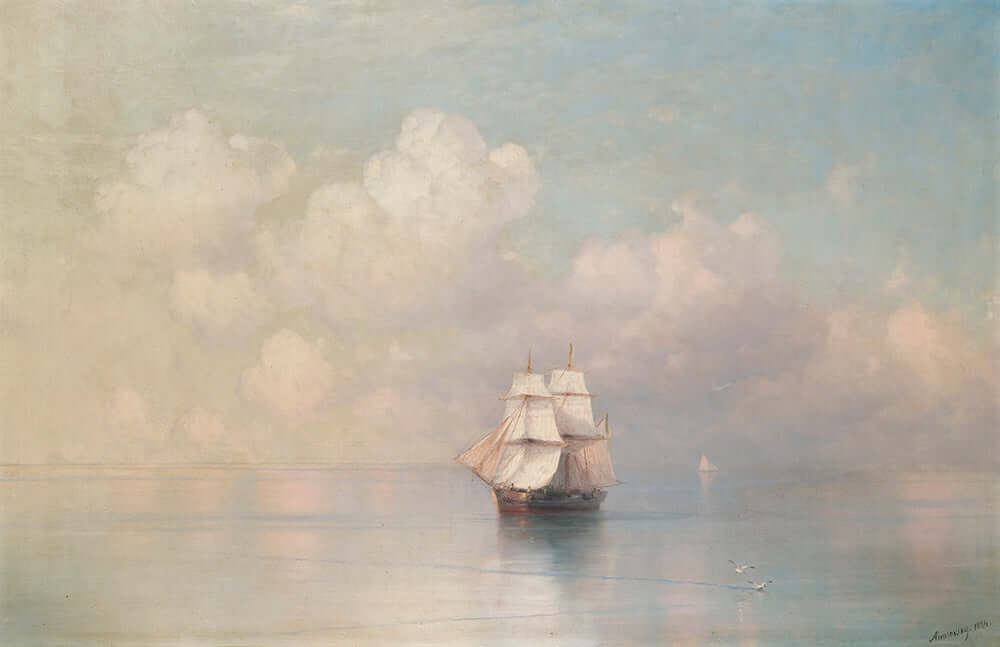 Calm Seas by Ivan Aivazovsky - Art Print - Zapista