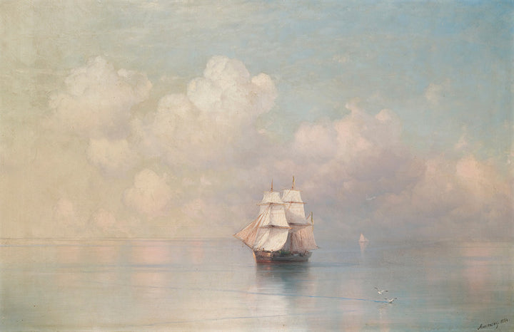 Calm Seas by Ivan Aivazovsky - Art Print - Zapista