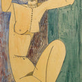 Cariatide by Amedeo Modigliani - Art Print - Zapista