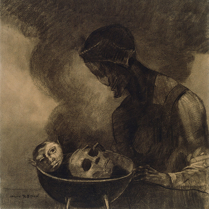 Cauldron Of The Sorceress by Odilon Redon - Art Print - Zapista