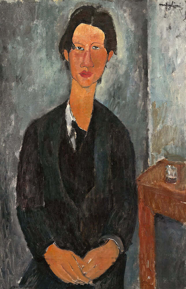 Chaim Soutine by Amedeo Modigliani - Art Print - Zapista