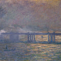 Charing Cross Bridge by Claude Monet - Art Print - Zapista