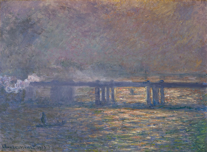 Charing Cross Bridge by Claude Monet - Art Print - Zapista