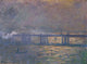Charing Cross Bridge by Claude Monet - Art Print - Zapista
