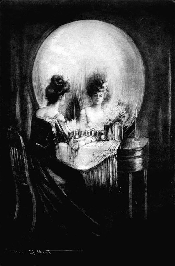 All is Vanity by Charles Allan Gilbert - Art Print - Zapista
