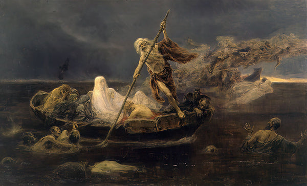 Charon's Boat by José Benlliure y Gil - Art Print - Zapista