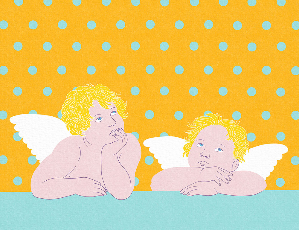 Cherubs - Art Print - Zapista