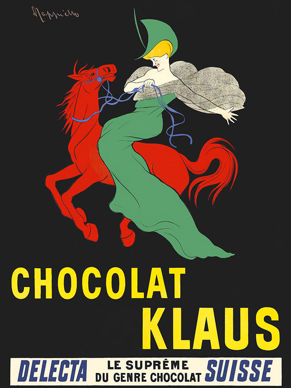 Chocolat Klaus by Leonetto Cappiello - Art Print - Zapista