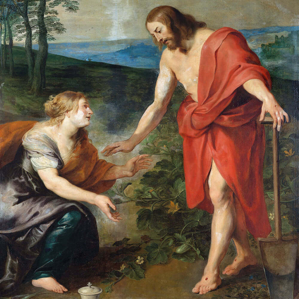 Christ Appears to Mary Magdalene by Peter Paul Rubens - Art Print - Zapista