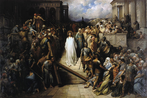 Christ Leaving the Praetorium by Gustave Doré - Art Print - Zapista