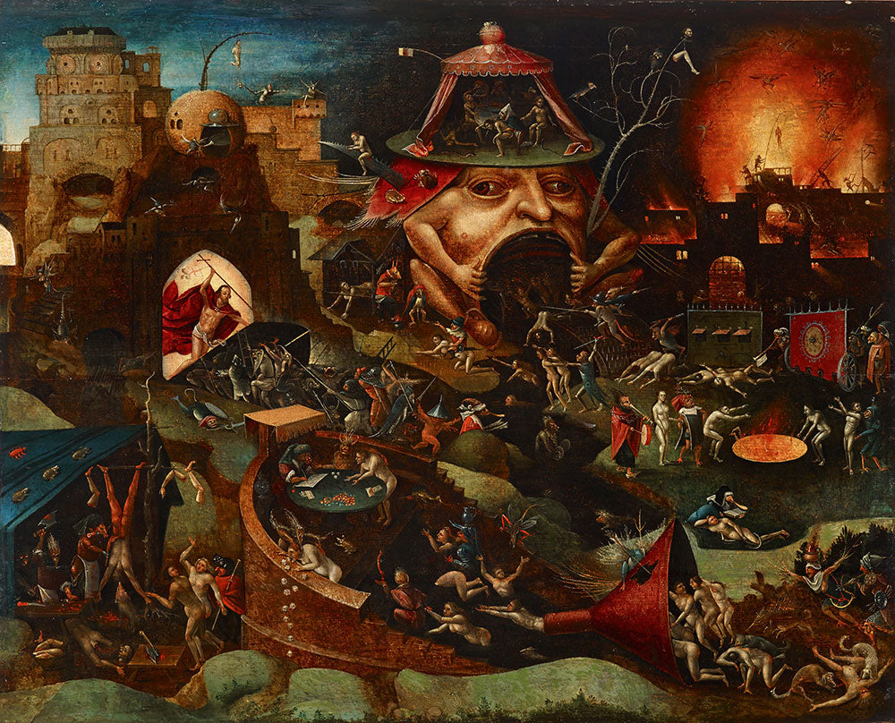 Christ in Limbo by Hieronymus Bosch - Art Print - Zapista