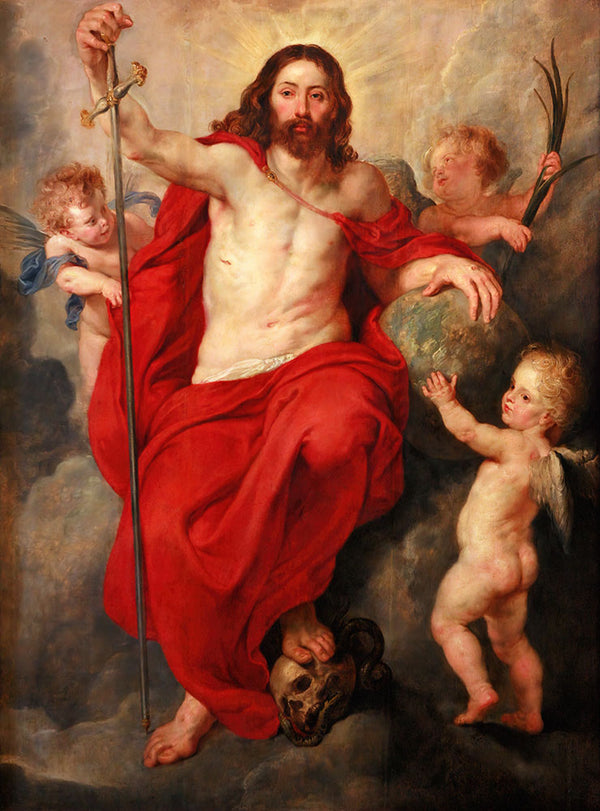 Christ Triumphing over Death and Sin by Peter Paul Rubens - Art Print - Zapista