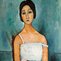 Christina by Amedeo Modigliani - Art Print - Zapista