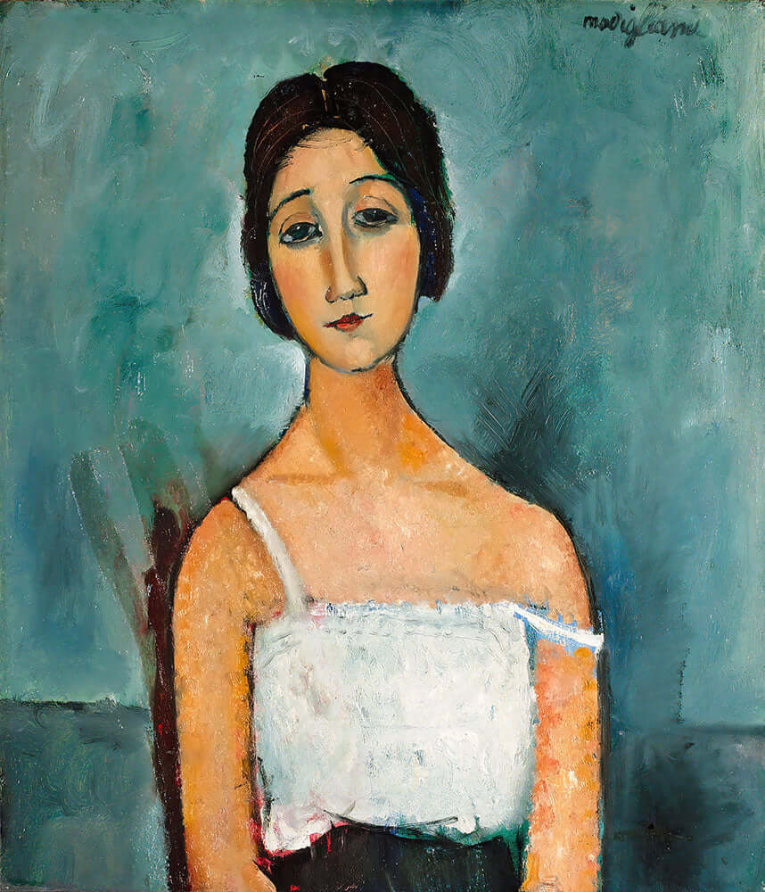 Christina by Amedeo Modigliani - Art Print - Zapista