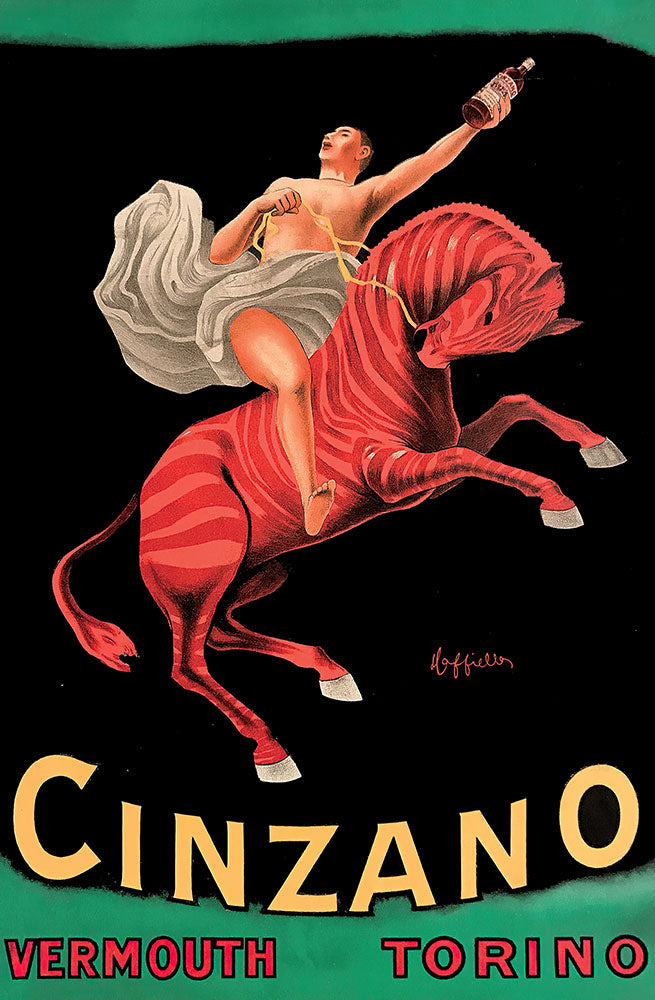 Cinzano Vermouth Torino by Leonetto Cappiello - Art Print - Zapista