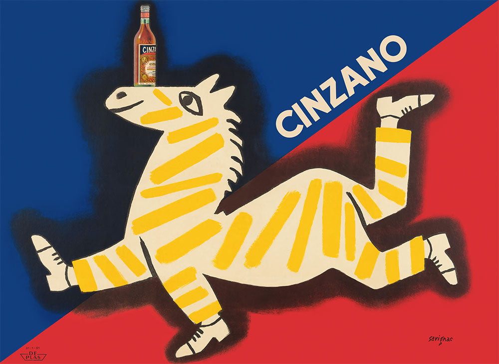 Cinzano - Art Print - Zapista