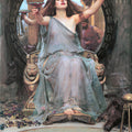 Circe Offering the Cup to Ulysses by John William Waterhouse - Art Print - Zapista