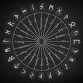 A Circle of Healing Runes - Art Print - Zapista