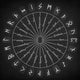 A Circle of Healing Runes - Art Print - Zapista