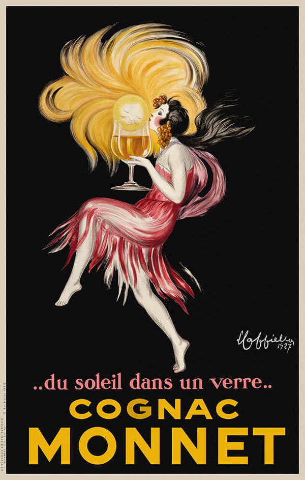 Cognac Monnet by Leonetto Cappiello - Art Print - Zapista