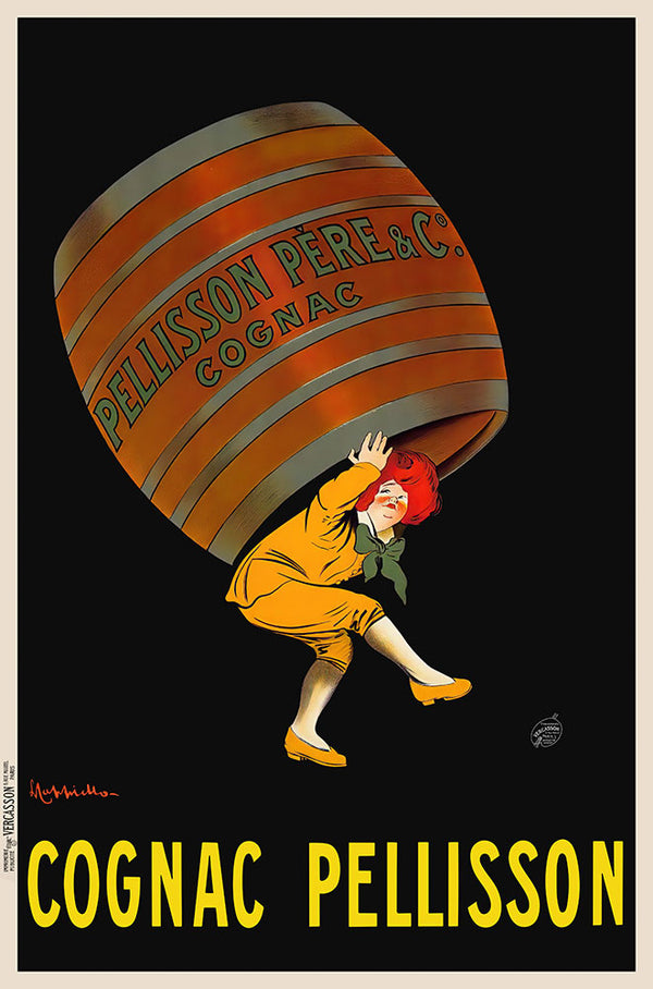 Cognac Pellisson by Leonetto Cappiello - Art Print - Zapista