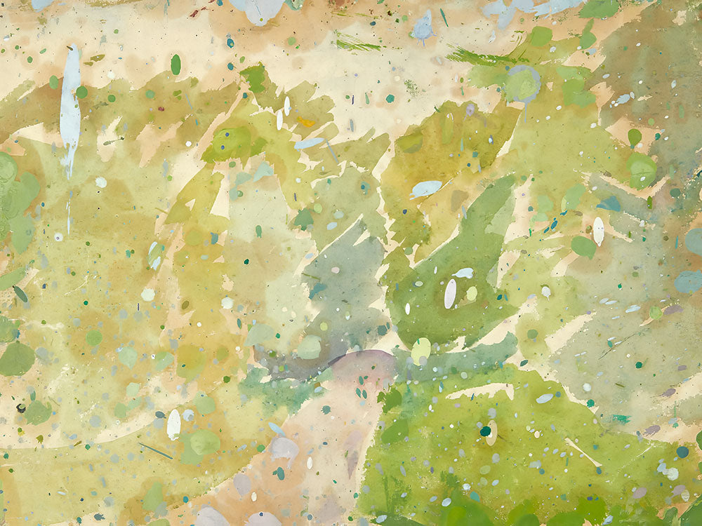 Color Study for Road through the Forest by Edvard Weie - Art Print - Zapista