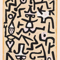 Comedians' Handbill by Paul Klee - Art Print - Zapista