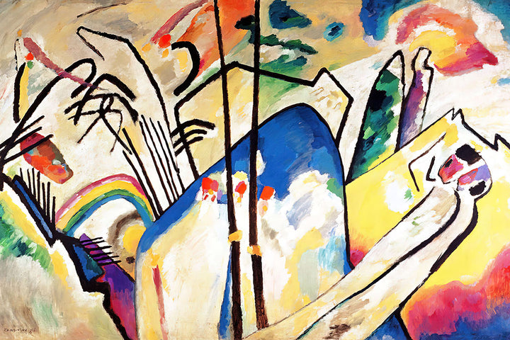 Composition IV by Wassily Kandinsky - Art Print - Zapista