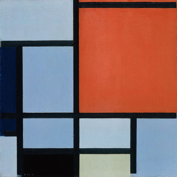 Composition by Piet Mondrian - Art Print - Zapista