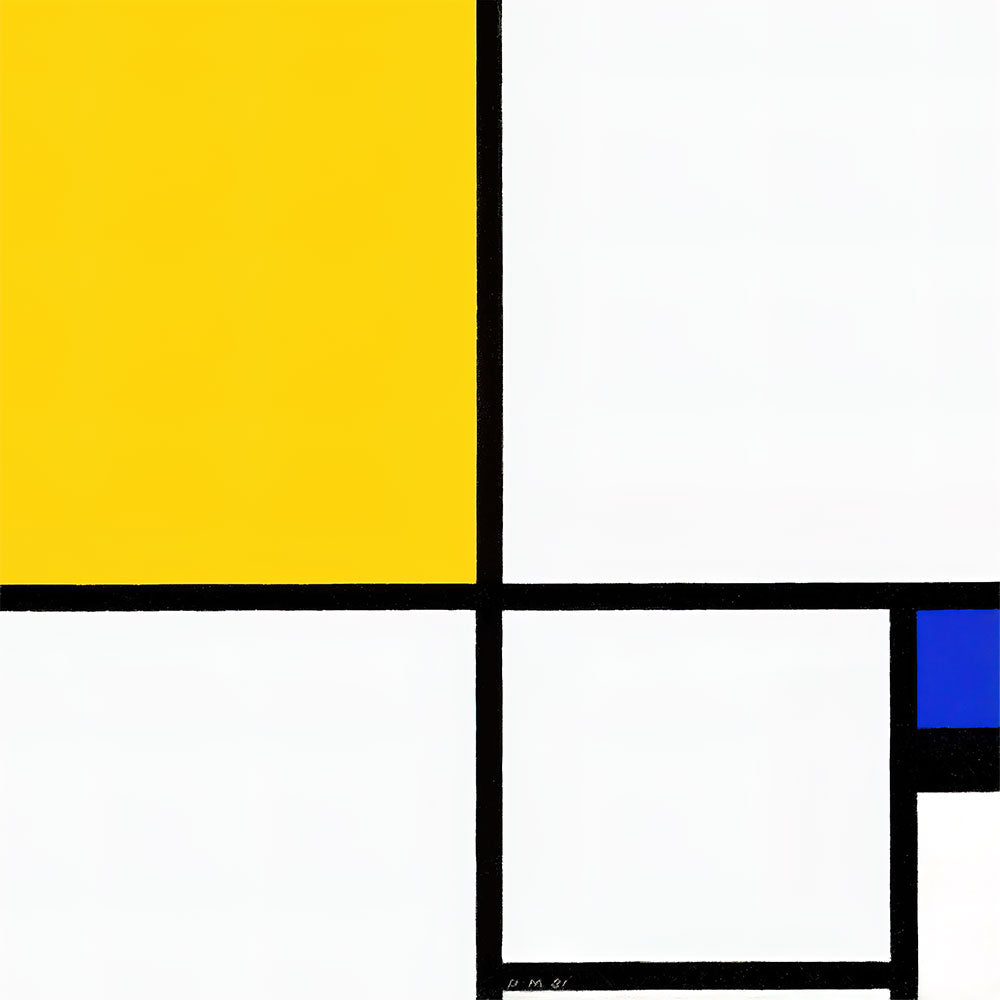 Composition No. II by Piet Mondrian - Art Print - Zapista