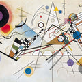 Composition VIII by Wassily Kandinsky - Art Print - Zapista