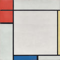 Composition with Red, Yellow, and Blue by Piet Mondrian - Art Print - Zapista
