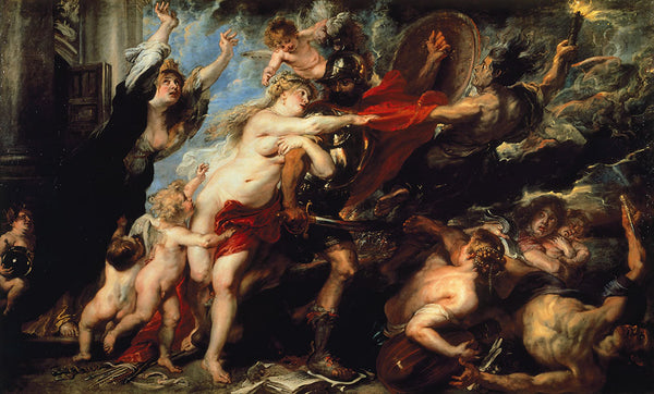 Horror of War, also known as Consequences of War by Peter Paul Rubens