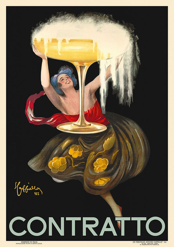 Contratto by Leonetto Cappiello - Art Print - Zapista