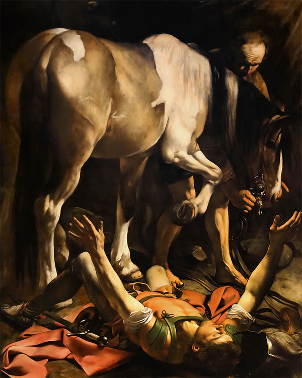 Conversion of Saint Paul by Caravaggio - Art Print - Zapista
