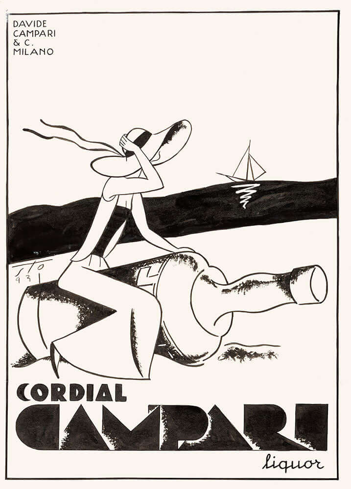 Cordial Campari - Art Print - Zapista