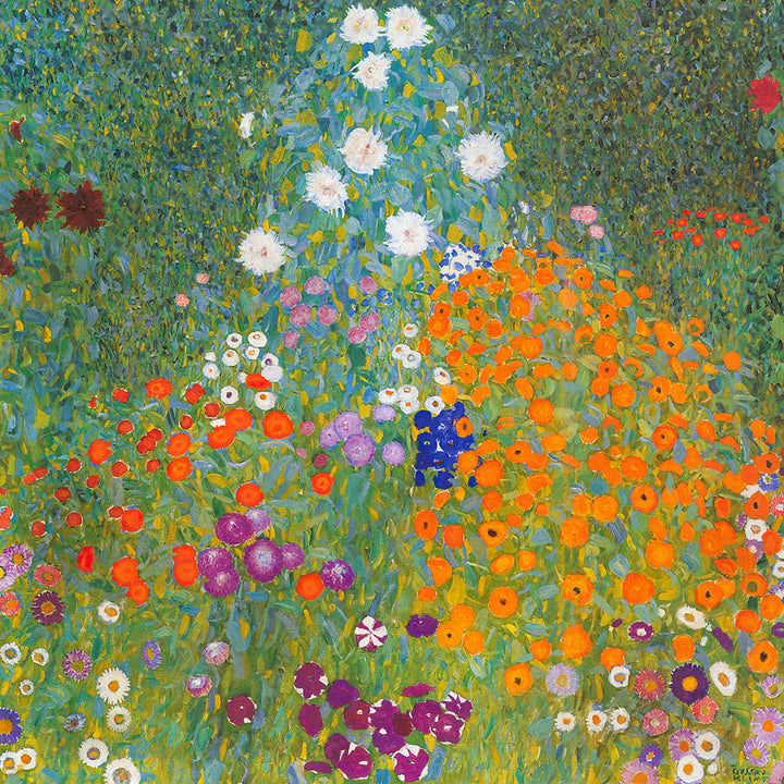 Cottage Garden by Gustav Klimt - Art Print - Zapista