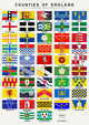 Counties of England - Art Print - Zapista