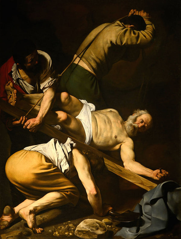 Crucifixion of St. Peter by Caravaggio - Art Print - Zapista
