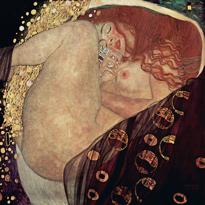 Danaë by Gustav Klimt - Art Print - Zapista